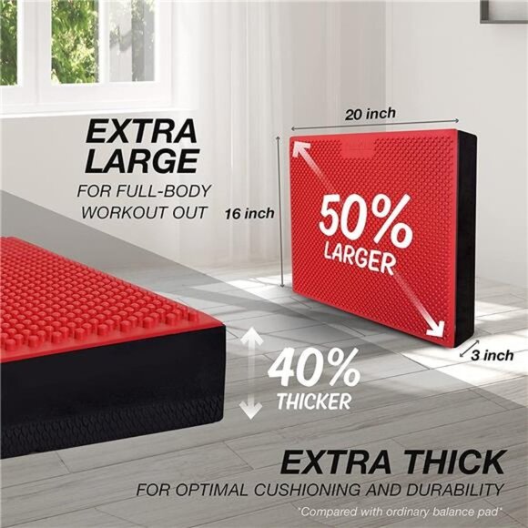 Balance Pad for Physical Therapy and Fitness Workout Training, Suitable for Home - Picture 4 of 7